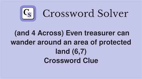 protected area crossword clue